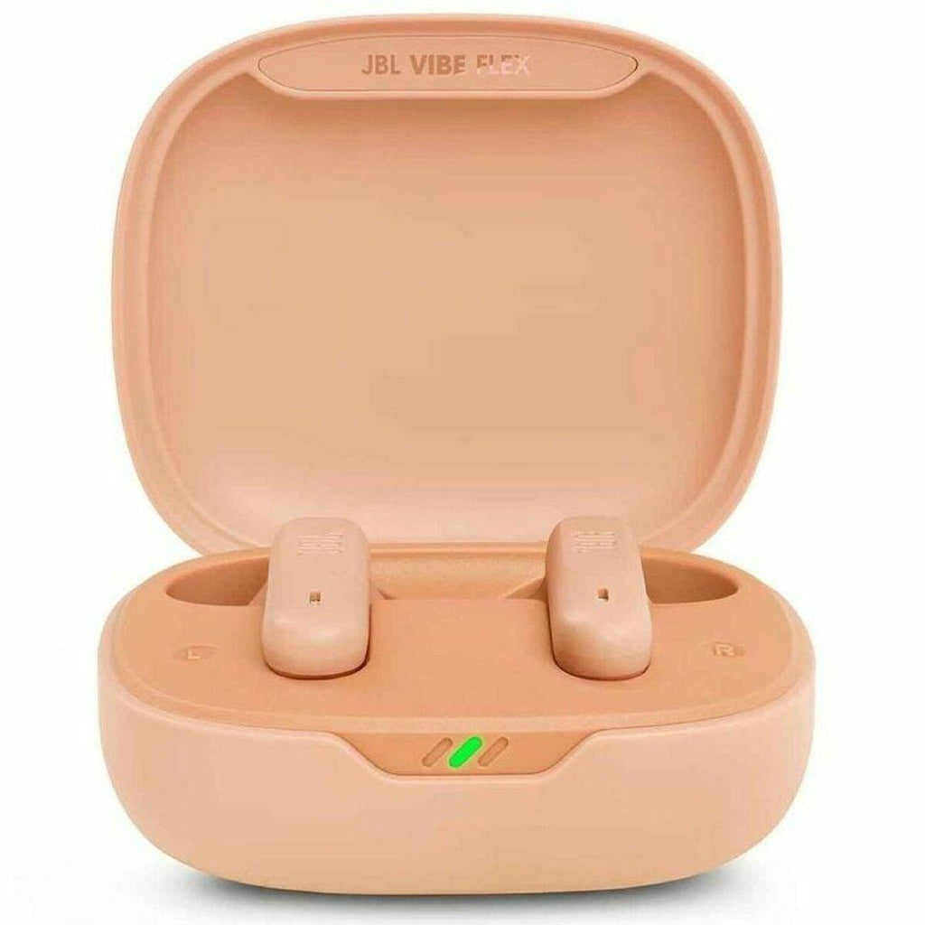 Wireless Earphones with Charging Case JBL Vibe Flex Beige-0