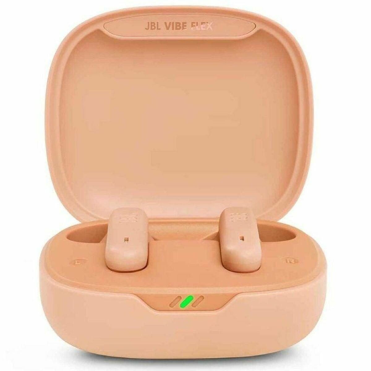 Wireless Earphones with Charging Case JBL Vibe Flex Beige-0