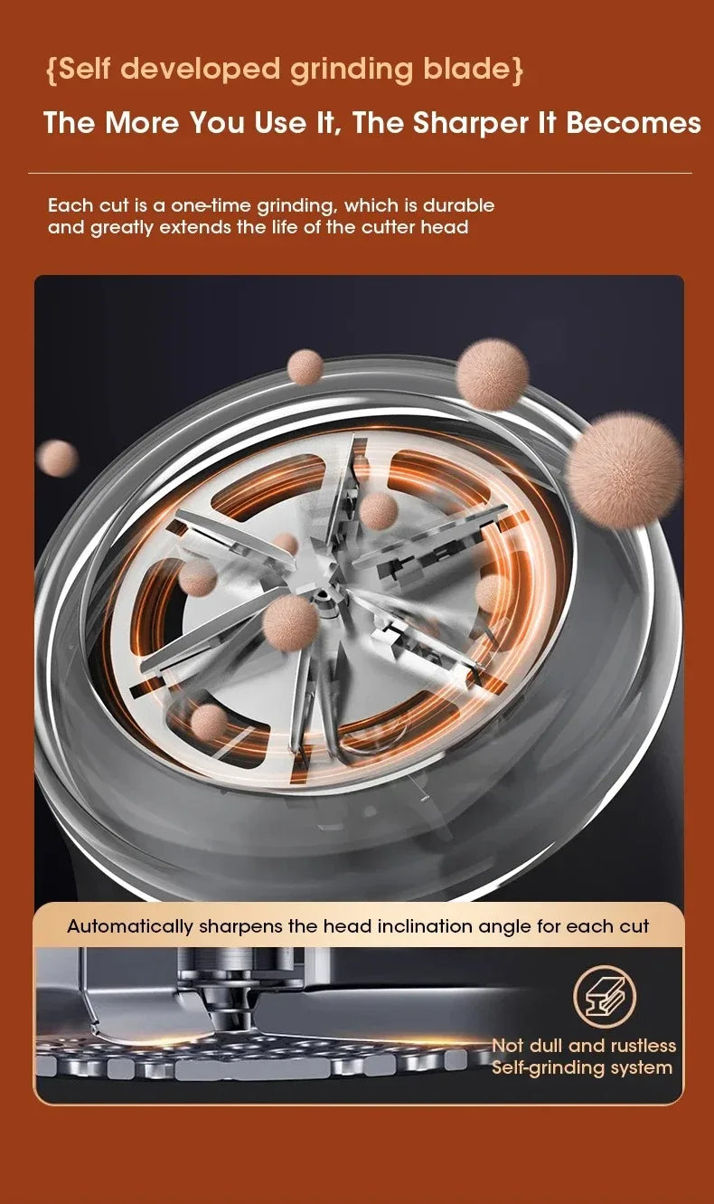 Portable Electric Lint Remover with LED Display USB Rechargeable Sweater Shaver Household Clothes Hair Ball Trimmer REINA.