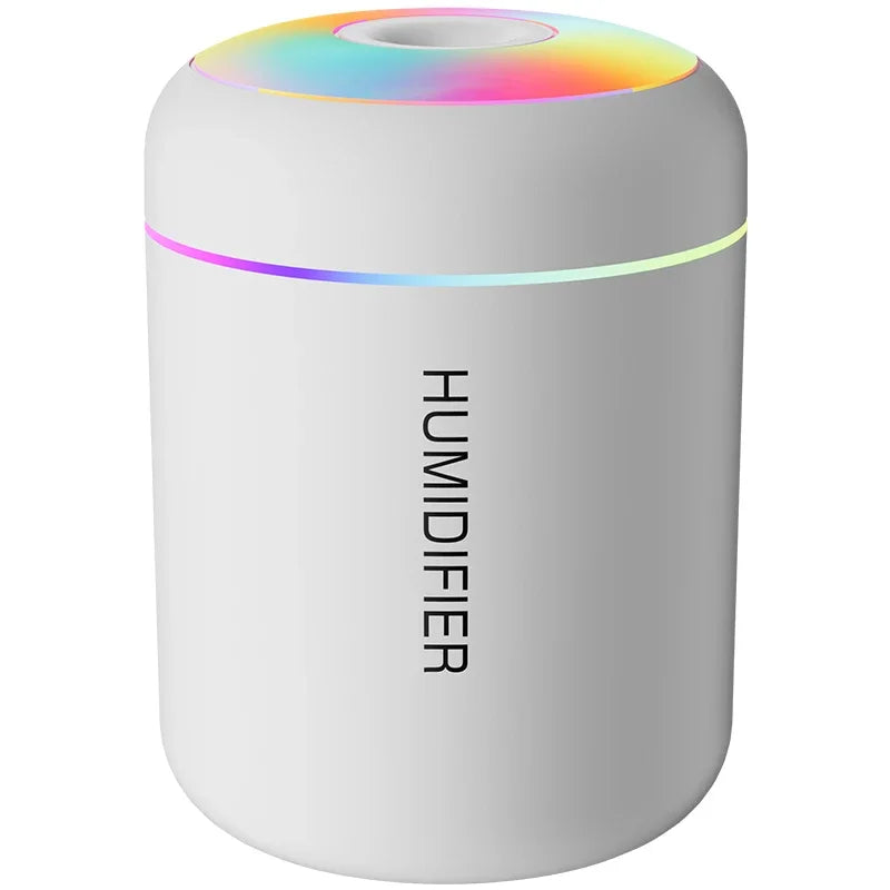 180ML Mini Air Humidifier USB Electric Aroma Diffuser Essential Oil Purifier Aromatherapy Mist Maker Lights For Car Home Bedroom REINA.