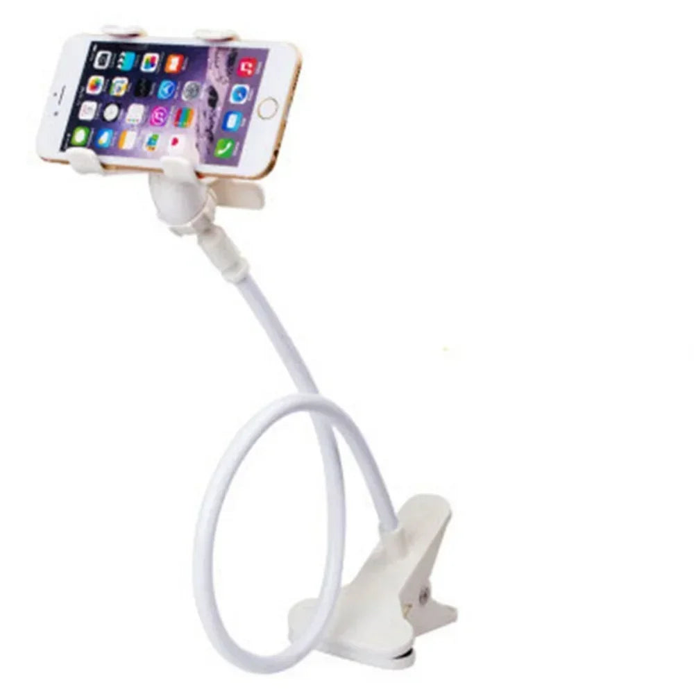 Adjustable Long Arm Phone Stand | Universal Bedside Desk Mount Holder | Fits for iPhone Samsung Xiaomi Huawei All Models REINA.