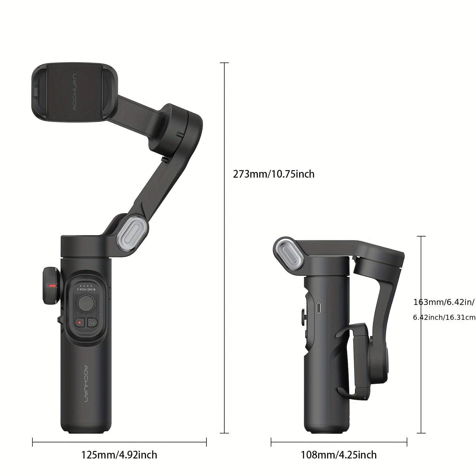 Handheld Gimbal Stabilizer for Smartphones (3-Axis)-2