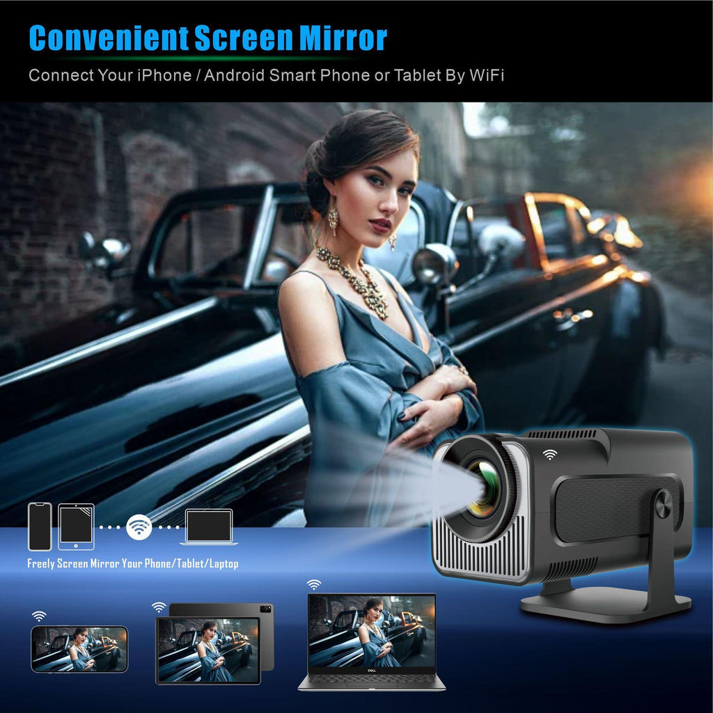HY320 Mini Projector 720P Android System REINA.