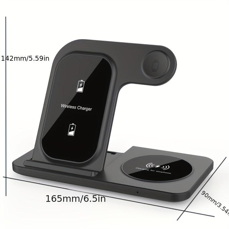 3-in-1 Fast Wireless Charger for iPhone & Apple Devices-1