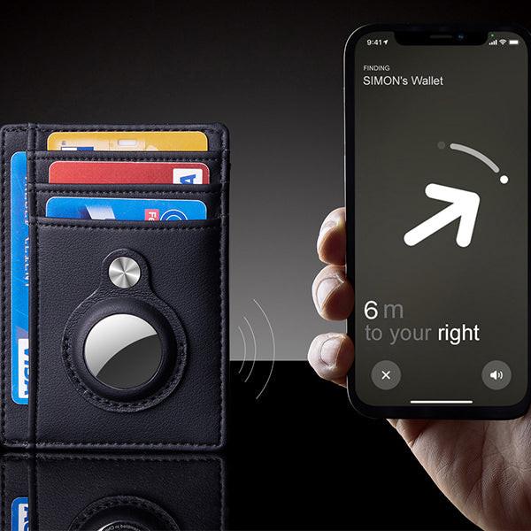 AirTag Wallet Anti-theft Bullet REINA.