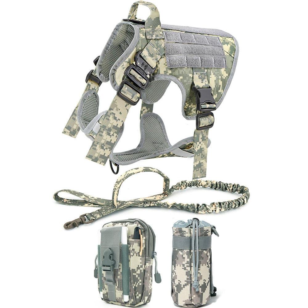 Military Large Dog Harness REINA.