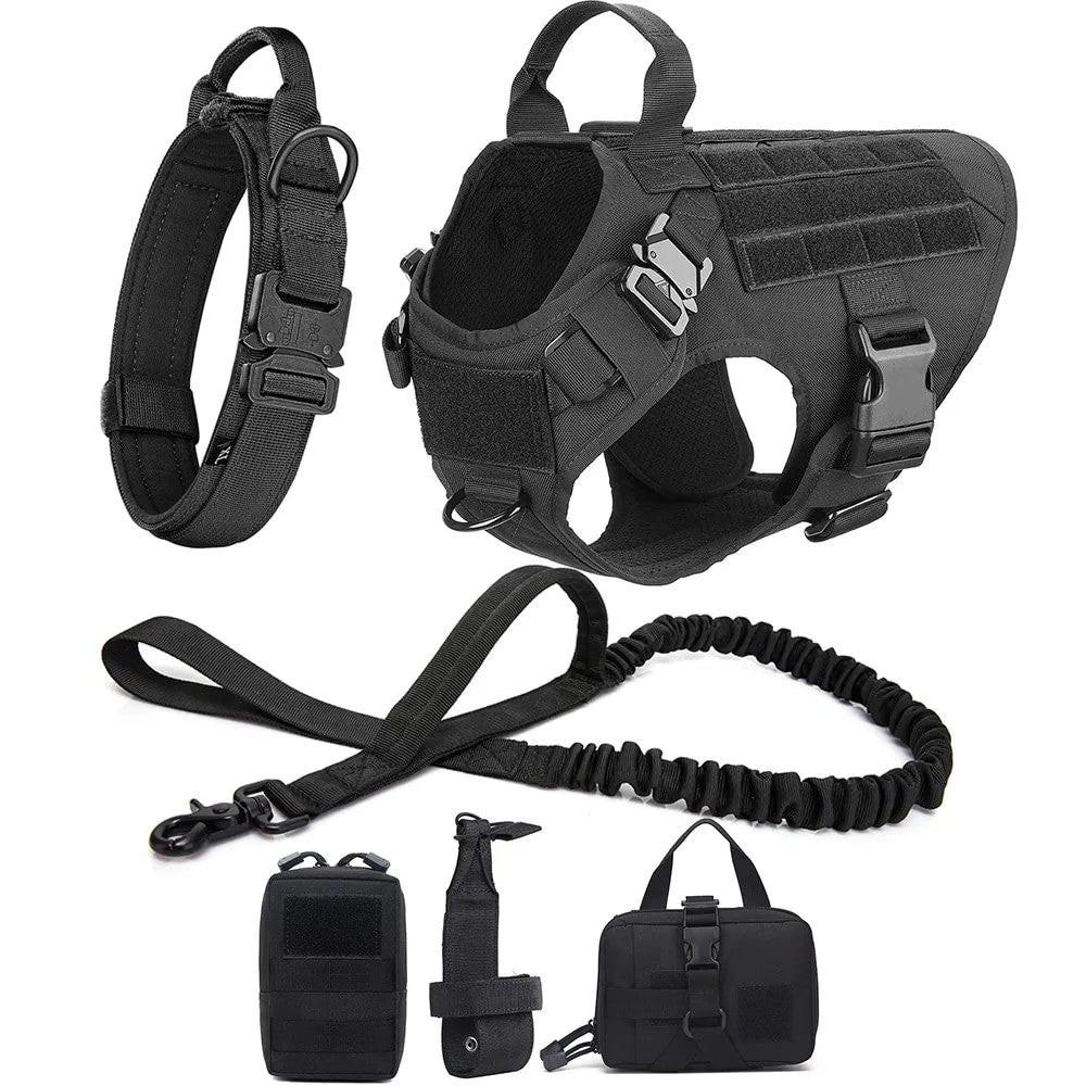 Military Dog Harness And Leash Kits REINA.