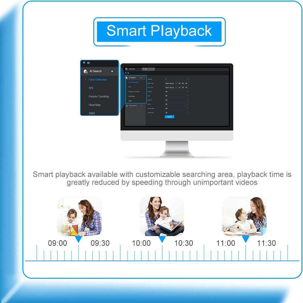 Hikvision CCTV Camera System 4MP POE IP Outdoor Camera 30m IR 8CH H.265+ NVR REINA.