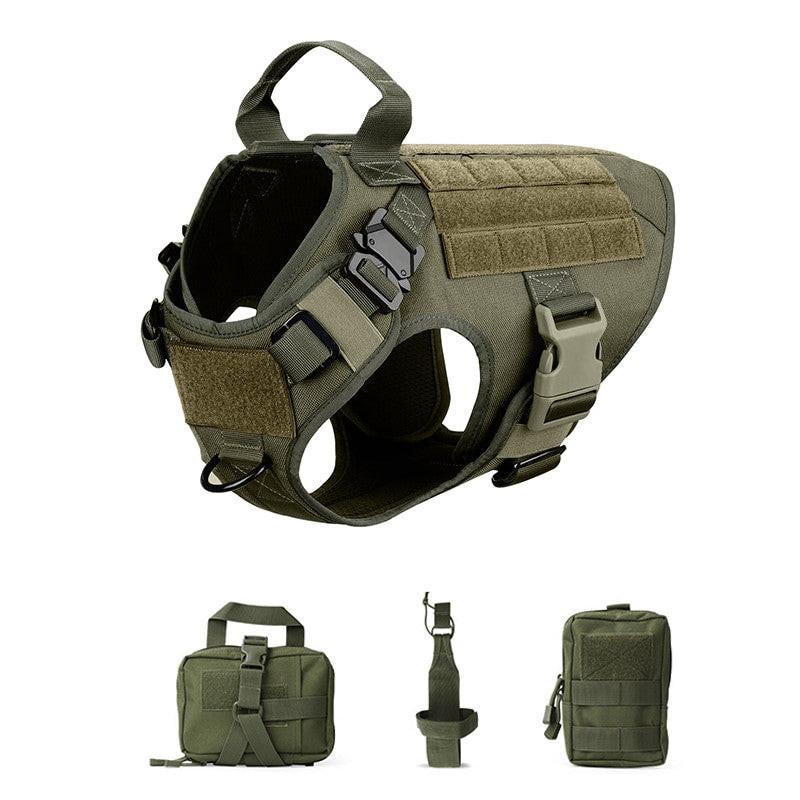 Military Large Dog Harness REINA.