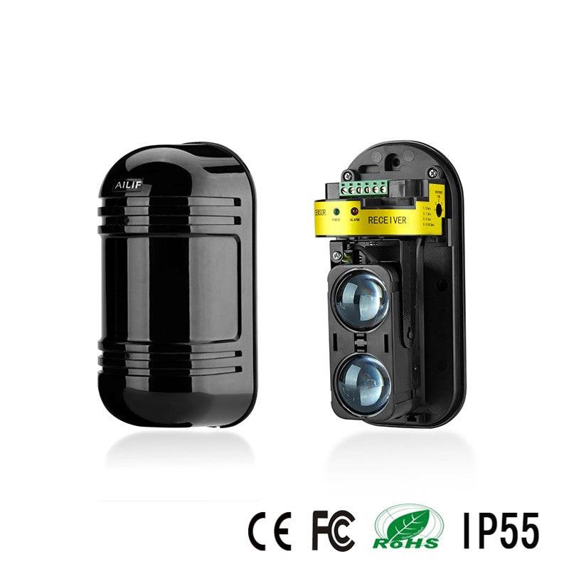 Anti-Rain Infrared Beam Detector Sensor Window Wall Barrier Detector 2 Beam REINA.
