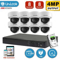 Hikvision CCTV Camera System 4MP POE IP Outdoor Camera 30m IR 8CH H.265+ NVR REINA.