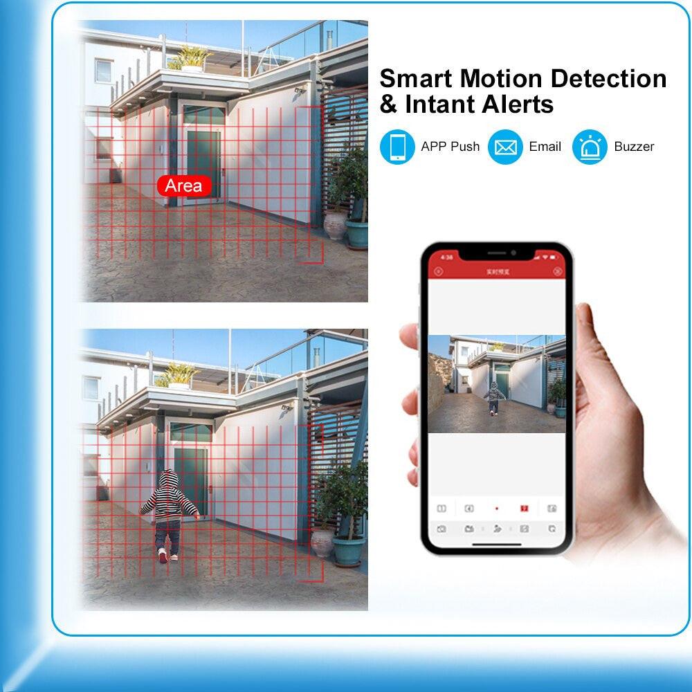 Hikvision CCTV Camera System 4MP POE IP Outdoor Camera 30m IR 8CH H.265+ NVR REINA.