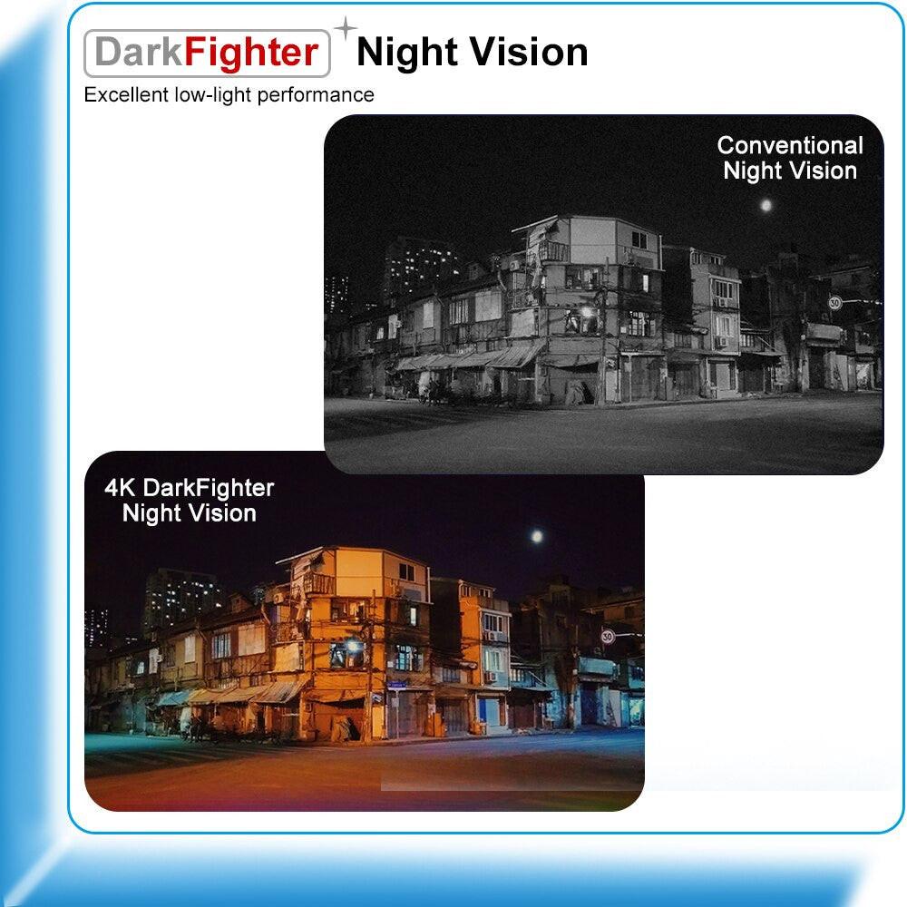 Hikvision CCTV Camera System 4MP POE IP Outdoor Camera 30m IR 8CH H.265+ NVR REINA.