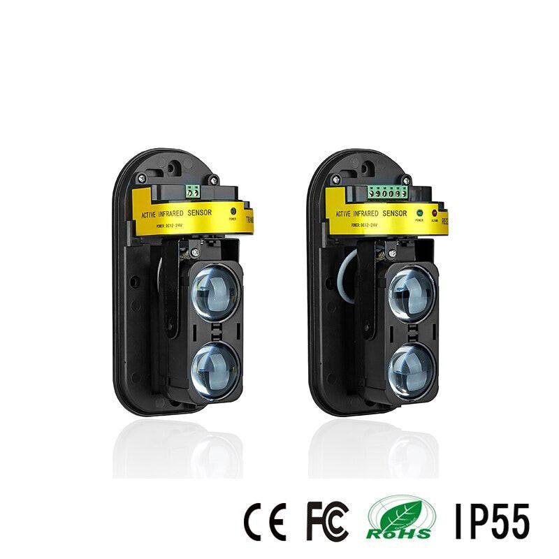 Anti-Rain Infrared Beam Detector Sensor Window Wall Barrier Detector 2 Beam REINA.